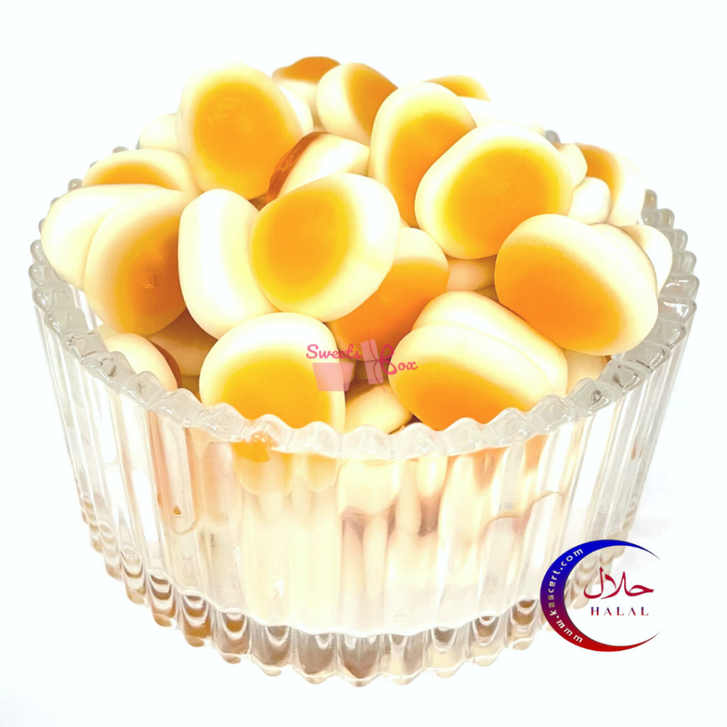 Bebeto Fried Egg Gummies – Soft, Sweet & Halal-Certified