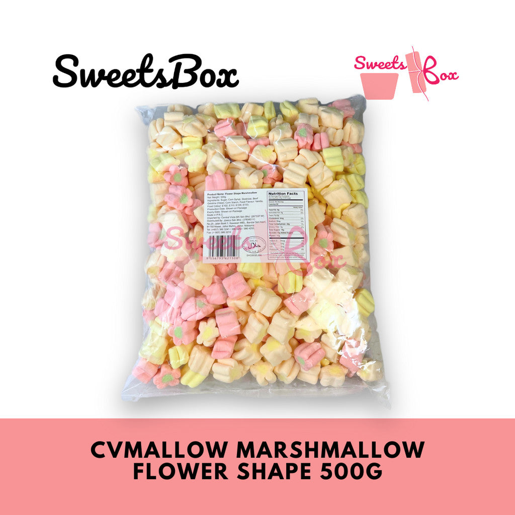 Sweetsbox | CVMallow Marshmallow 500g - Halal Marshmallow