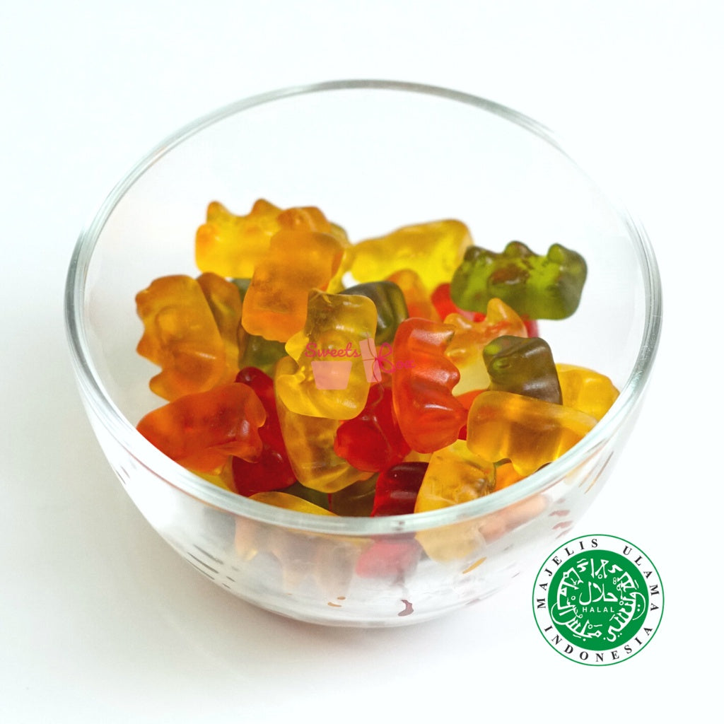 Sweetsbox | Haribo Assorted Halal Gummy Candy - 500g Repacked - Tidbits - Snack - Gula-Gula - Snek Makanan Ringan