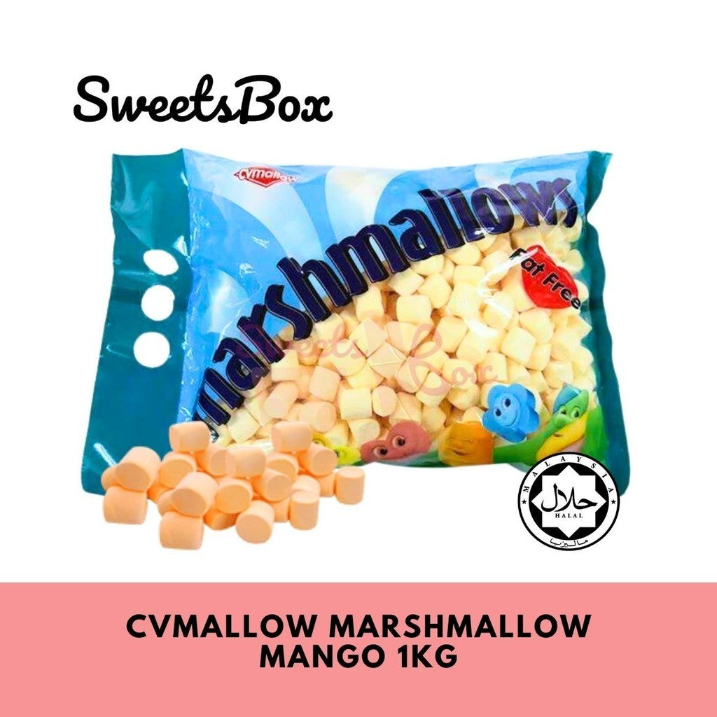 CVMallow Marshmallow 1kg - Halal Marshmallow