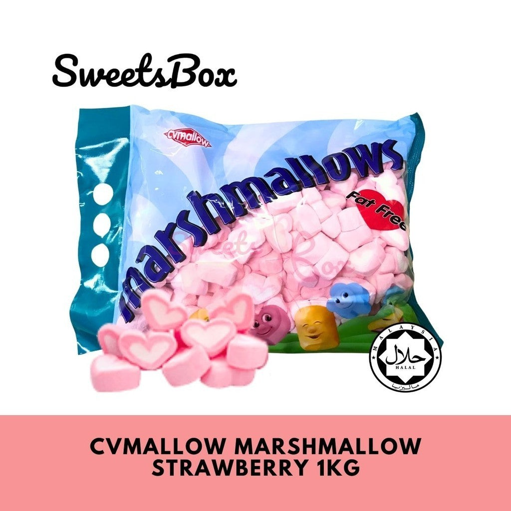 CVMallow Marshmallow 1kg - Halal Marshmallow
