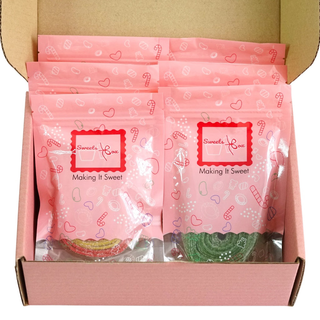 SweetsBox Sour Box / Sweet Collection - 600g-900g - Halal Candy Gummy