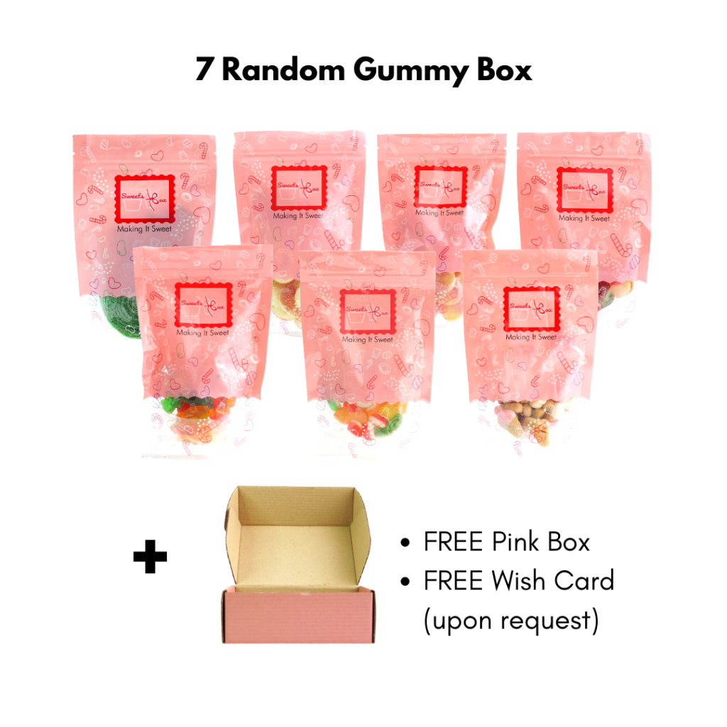 SweetsBox Sour Box / Sweet Collection - 600g-900g - Halal Candy Gummy