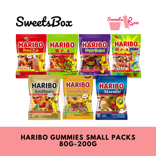 70g-200g HARIBO Halal Gummy Candy - Original Packaging Food Gummies Snacks