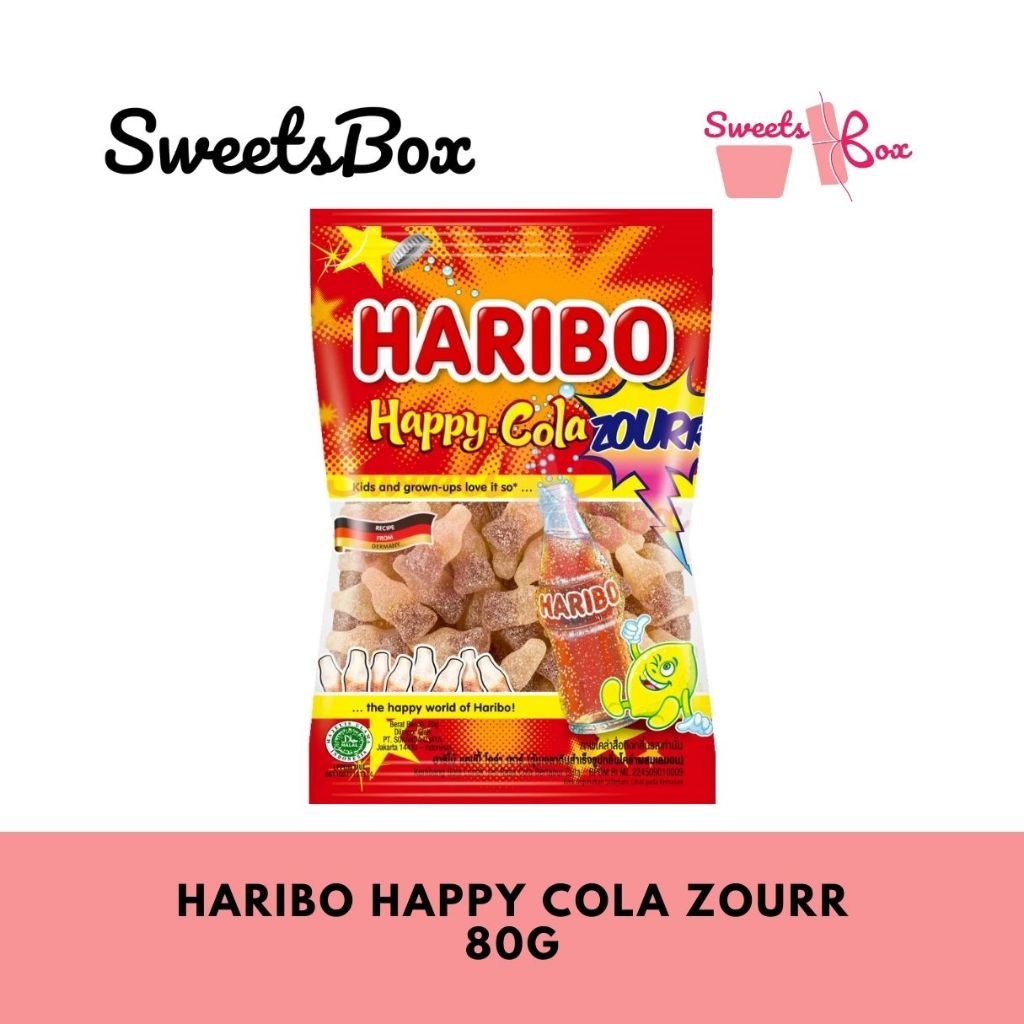 70g-200g HARIBO Halal Gummy Candy - Original Packaging Food Gummies Snacks