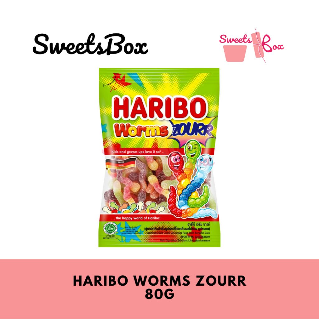 70g-200g HARIBO Halal Gummy Candy - Original Packaging Food Gummies Snacks