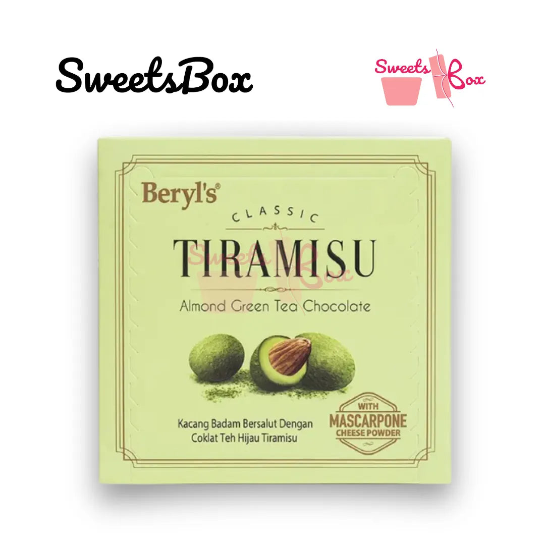 Beryl's Tiramisu Classic Almond Green Tea 65g