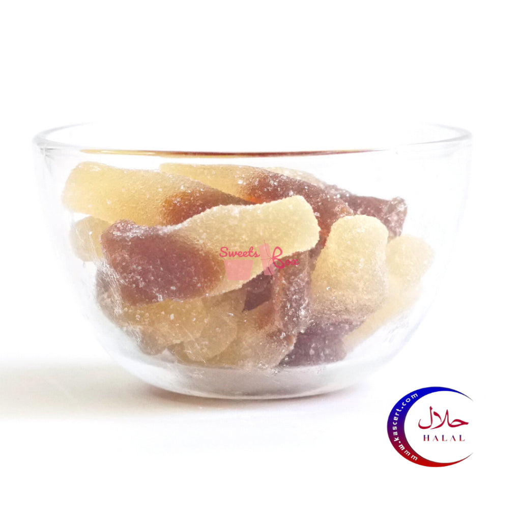Bebeto Sour Cola Bottle Gummies – Tangy, Fizzy & Halal