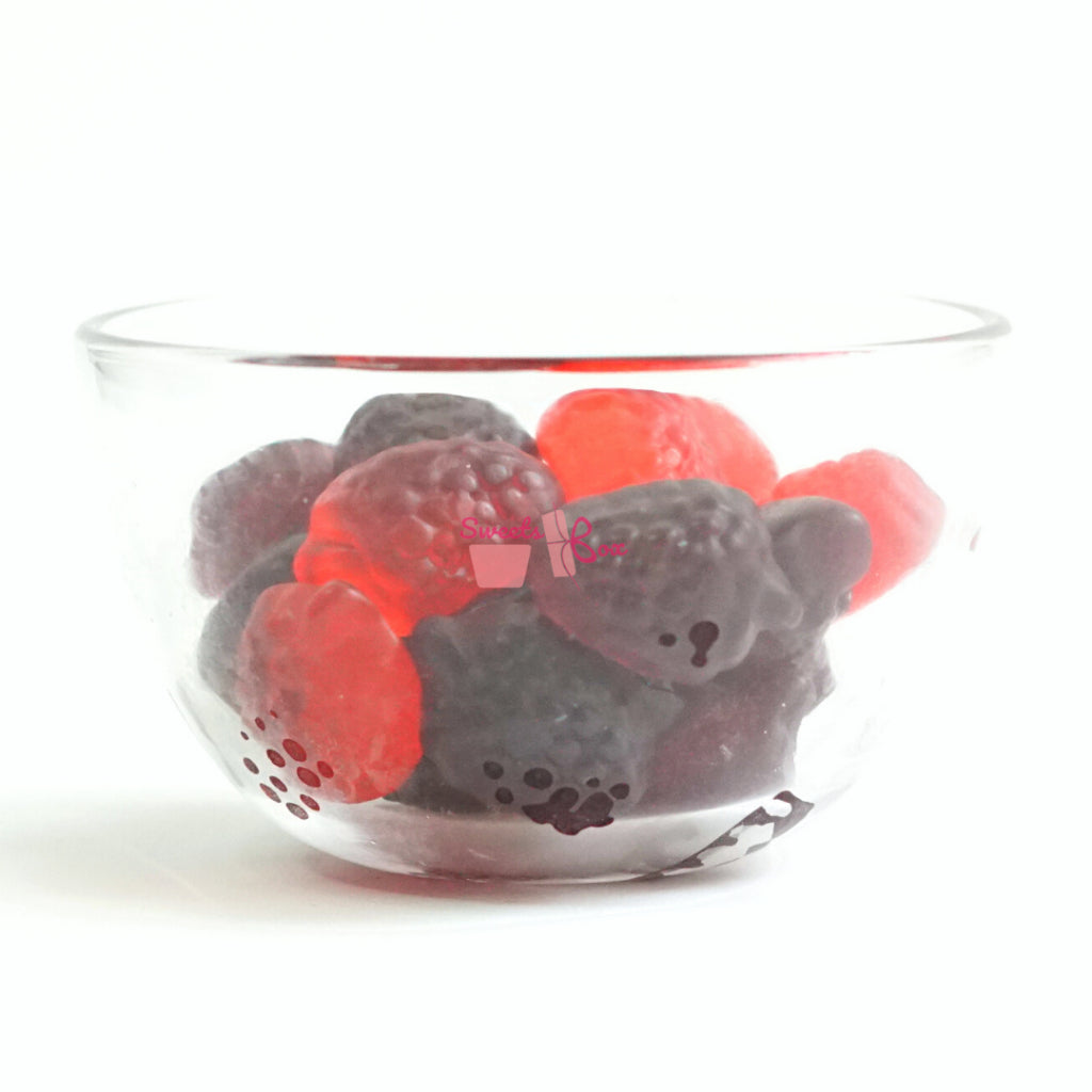 Bebeto Oily Raspberry Gummies – Juicy, Glossy & Halal-Certified Treats