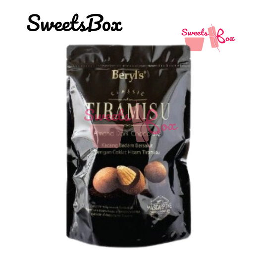 Beryl's Classic Tiramisu Almond Dark Chocolate Confectionery (300g)