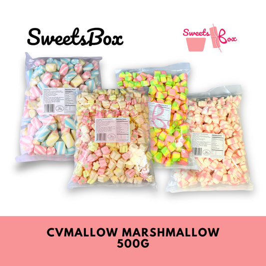 Sweetsbox | CVMallow Marshmallow 500g - Halal Marshmallow