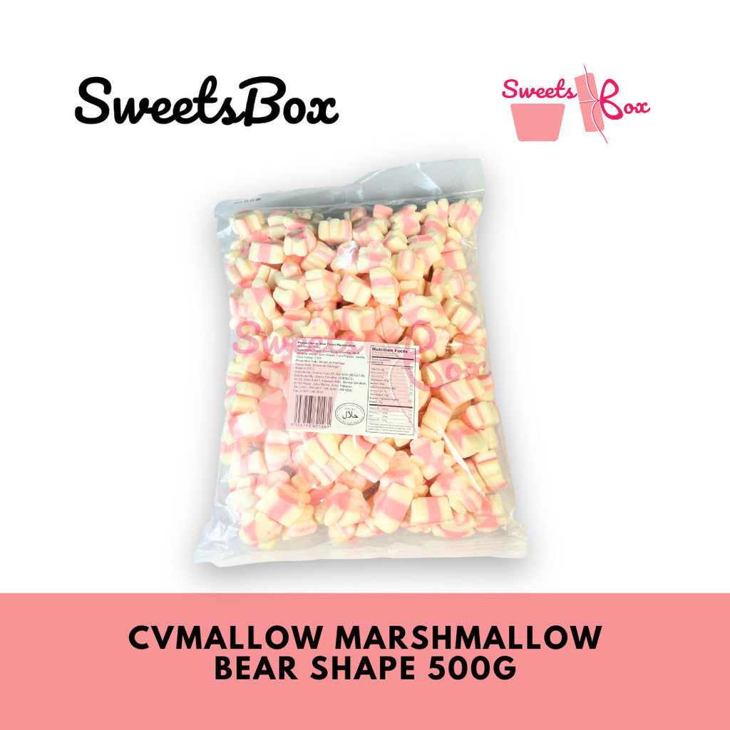 Sweetsbox | CVMallow Marshmallow 500g - Halal Marshmallow