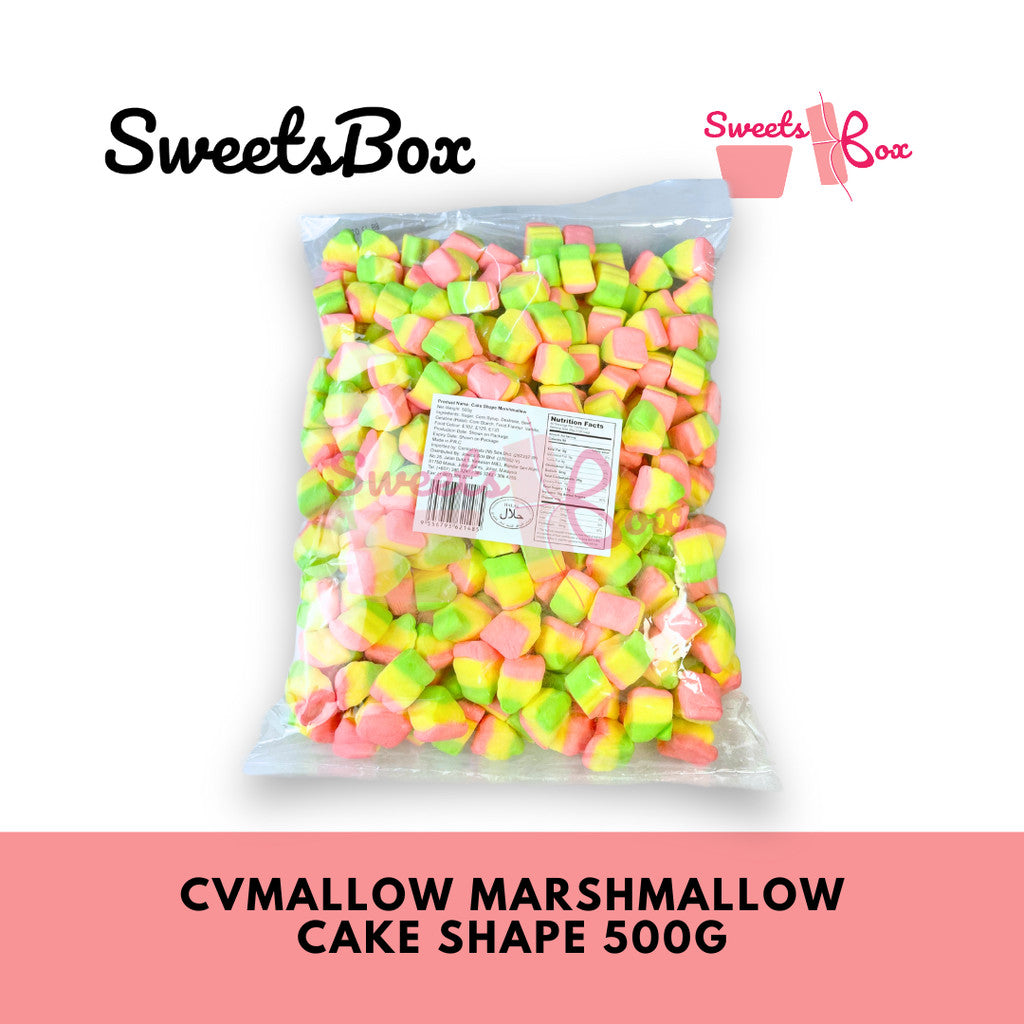 Sweetsbox | CVMallow Marshmallow 500g - Halal Marshmallow