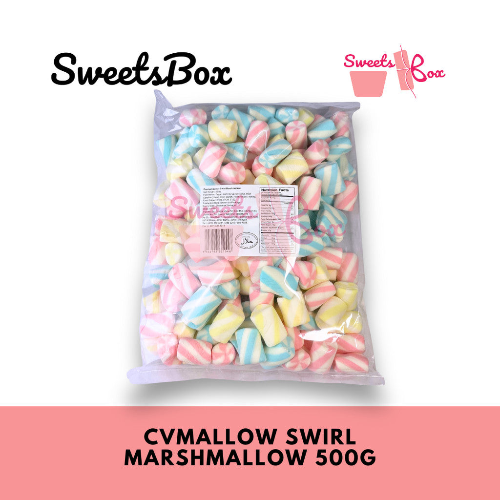 Sweetsbox | CVMallow Marshmallow 500g - Halal Marshmallow