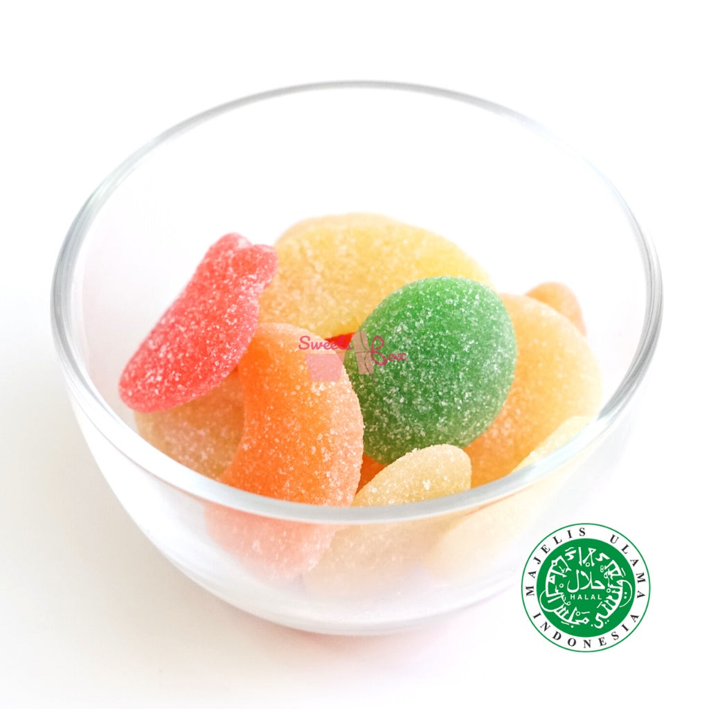 Sweetsbox | Haribo Assorted Halal Gummy Candy - 500g Repacked - Tidbits - Snack - Gula-Gula - Snek Makanan Ringan