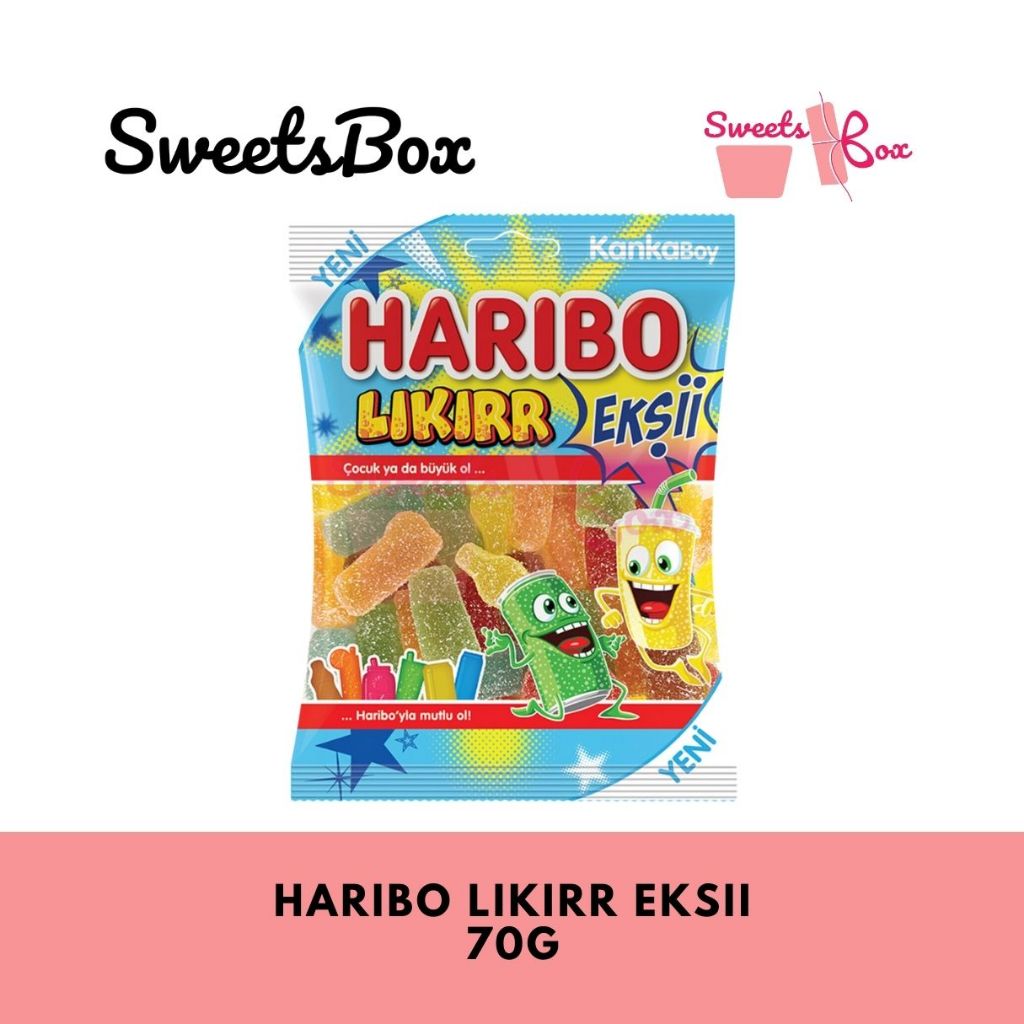 70g-200g HARIBO Halal Gummy Candy - Original Packaging Food Gummies Snacks
