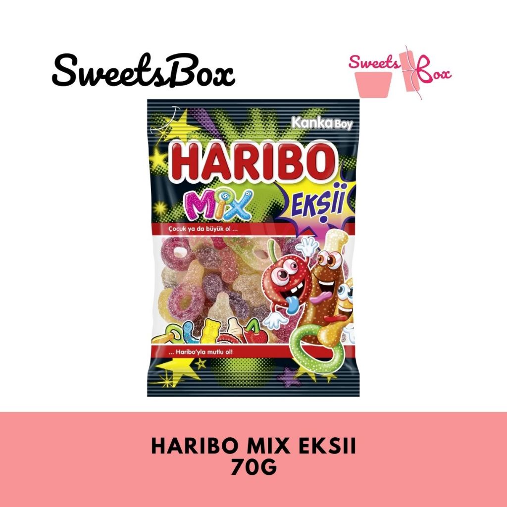 70g-200g HARIBO Halal Gummy Candy - Original Packaging Food Gummies Snacks