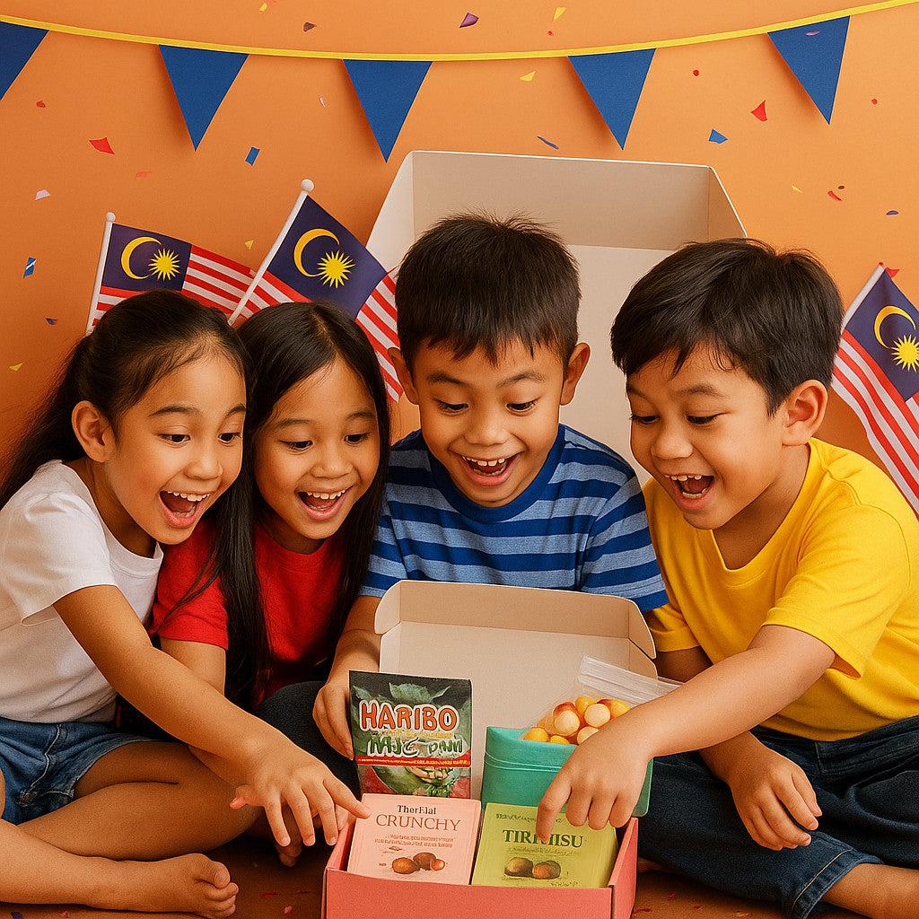 Merdeka MunchBox - Set Candy, Gummy, Coklat edisi terhad