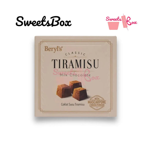 Beryl's Tiramisu Classic Milk Chocolate 65g