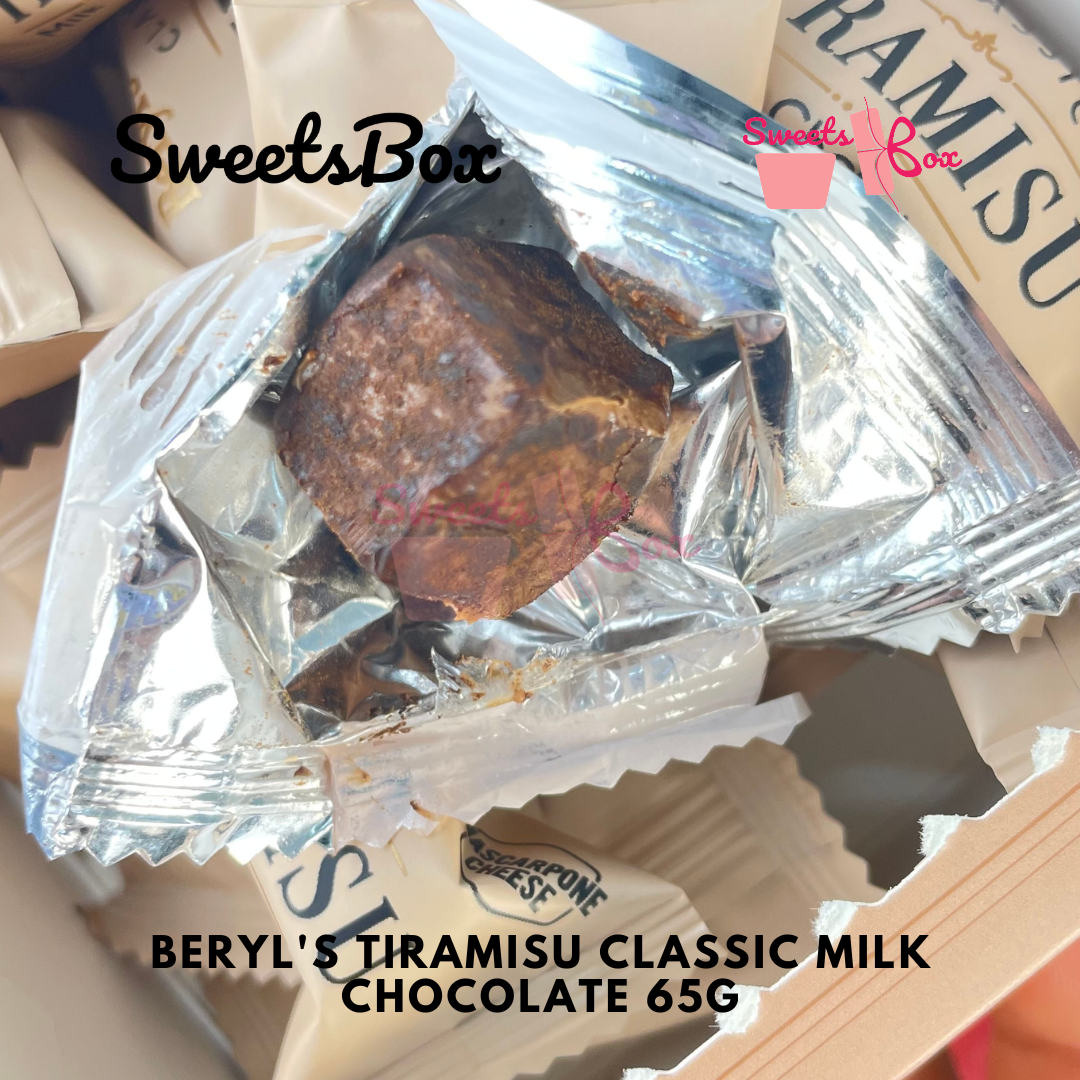 Beryl's Tiramisu Classic Milk Chocolate 65g