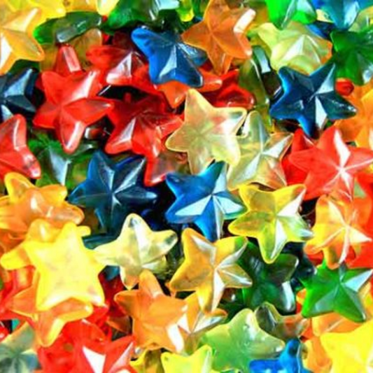 Bebeto Oily Star Gummies – Fruity, Chewy & Halal-Certified Candy Stars