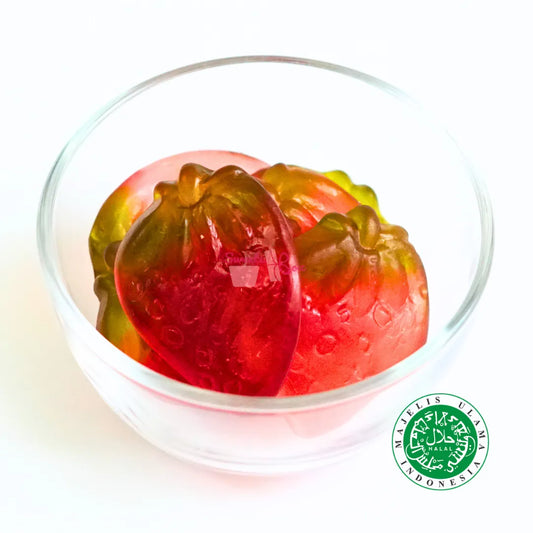 Haribo Big Strawberry Gummy