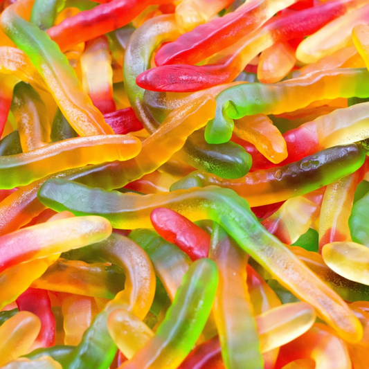 Bebeto Oily Worms Gummies – Juicy, Wiggly & Halal