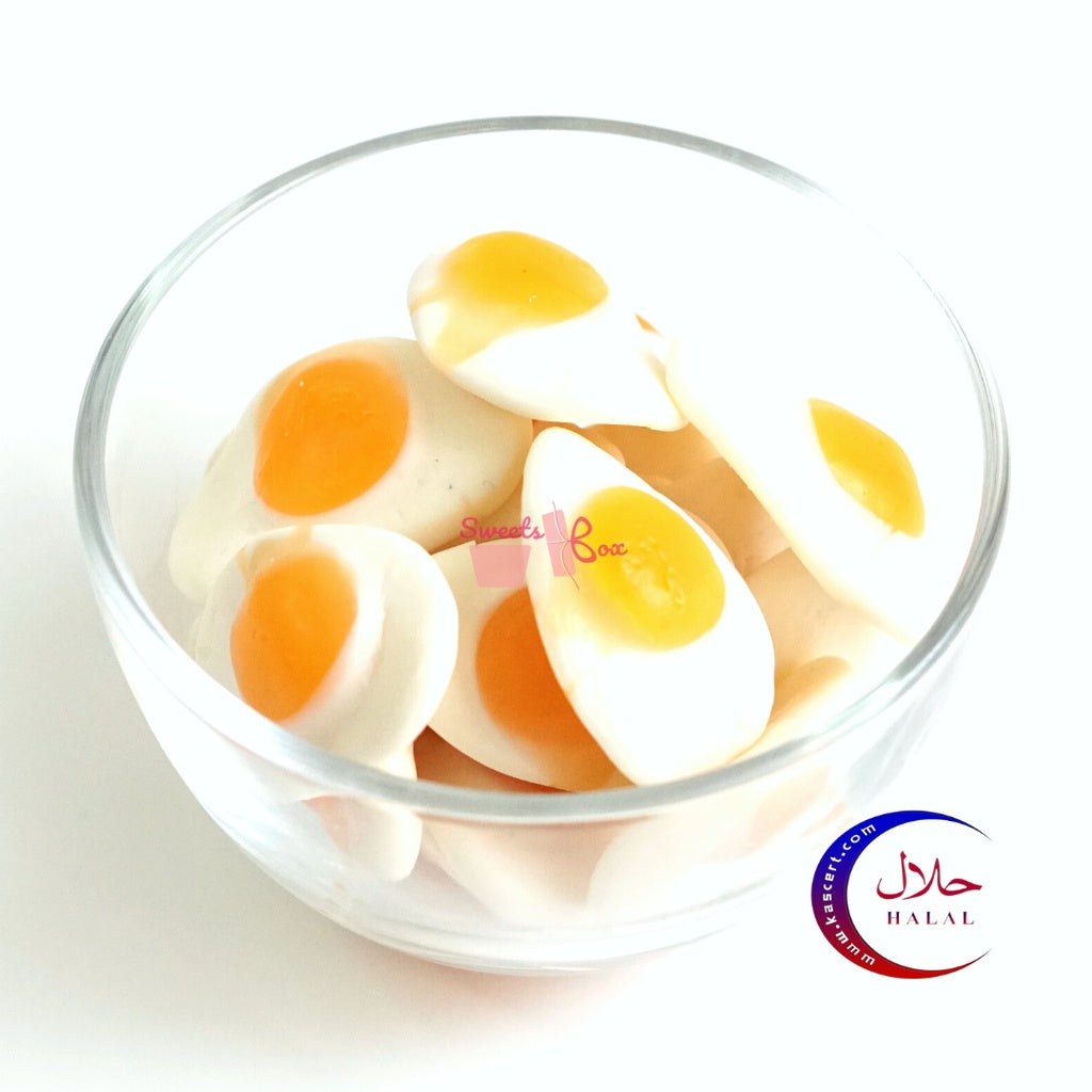 Bebeto Fried Egg Gummies – Soft, Sweet & Halal-Certified
