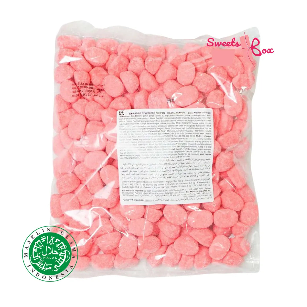 Haribo Strawberry Pon-Pon