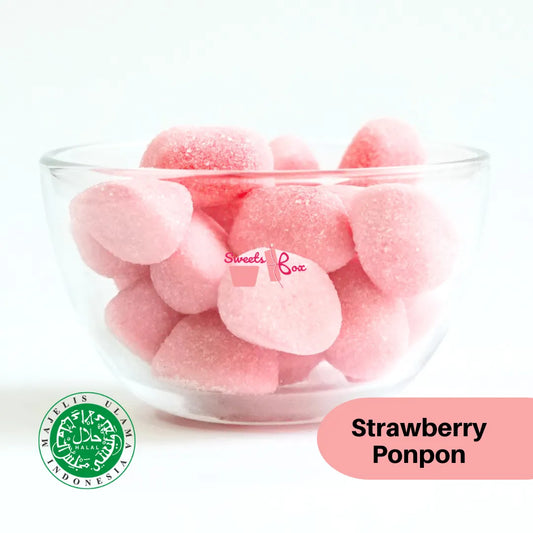 Haribo Strawberry Pon-Pon