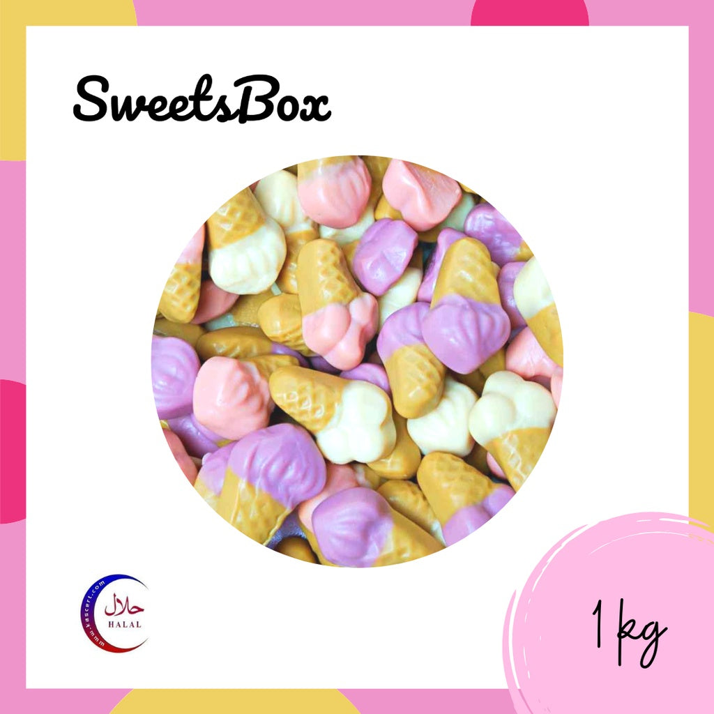 Bebeto Ice Cream Gummies – Creamy, Fruity & Halal-Certified Delight