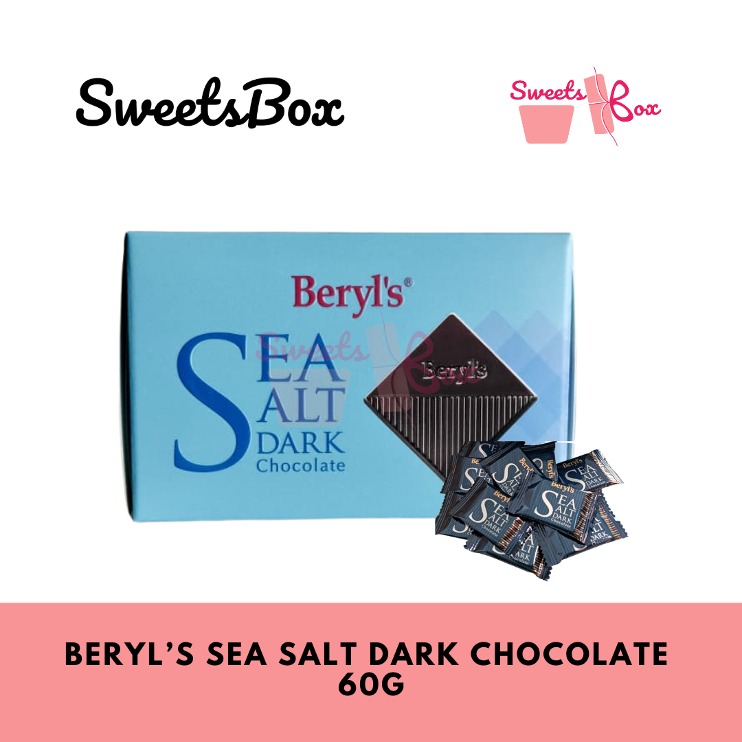 Beryl's Sea Salt Dark Chocolate 60g