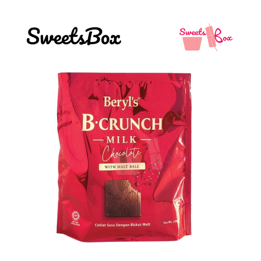 Beryl's B Crunch Milk Chocolate With Malt Ball (150g)