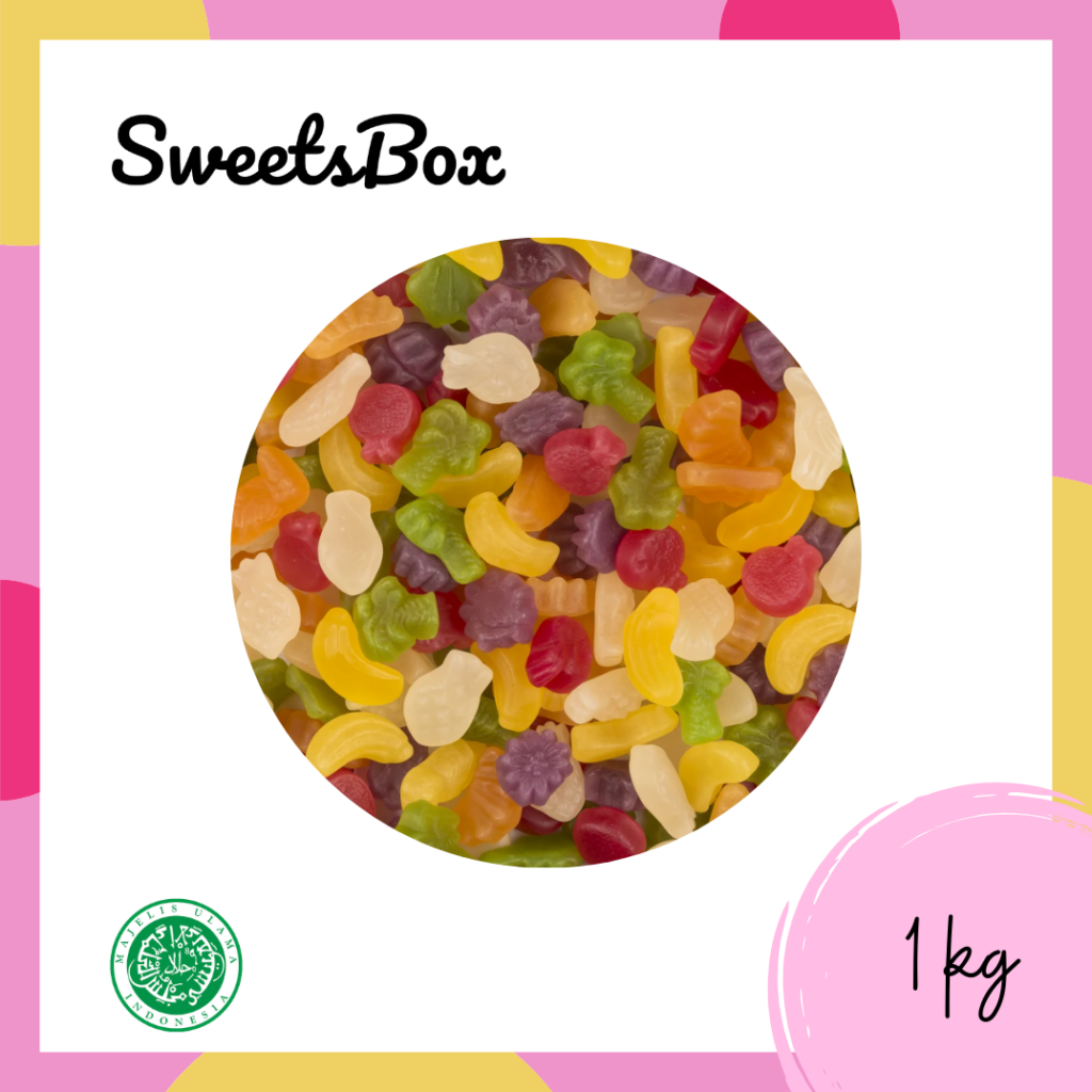 Haribo Tropi Frutti - 1kg - MySweetBox