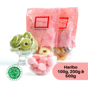 Assorted Haribo Candy Gummy – 100g, 200g & 500g – Halal Certified – Best Selling