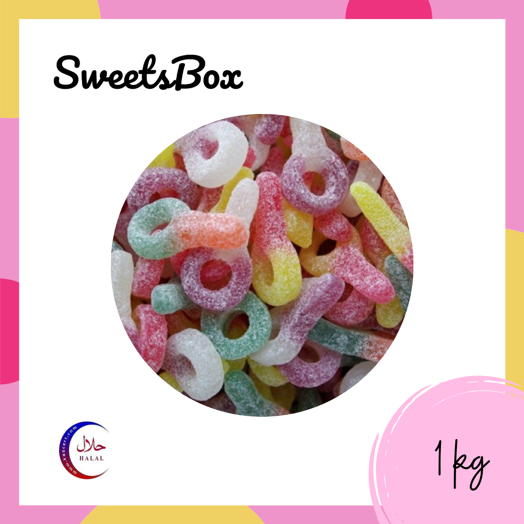 Bebeto Gummy Sour Dummies - 1kg - MySweetBox