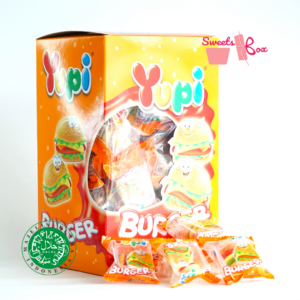 Yupi Gummy Candy Burger / Cola Burger / Pizza 72pcs – Halal Certified