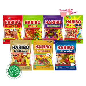 Haribo Halal Gummy Candy 80g-200g – Original Packaging
