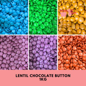 Chocolate Lentils / Chocolate Buttons ala Smarties M&M 1KG – Halal