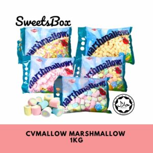 CVMallow Marshmallow 1kg – Halal Marshmallow